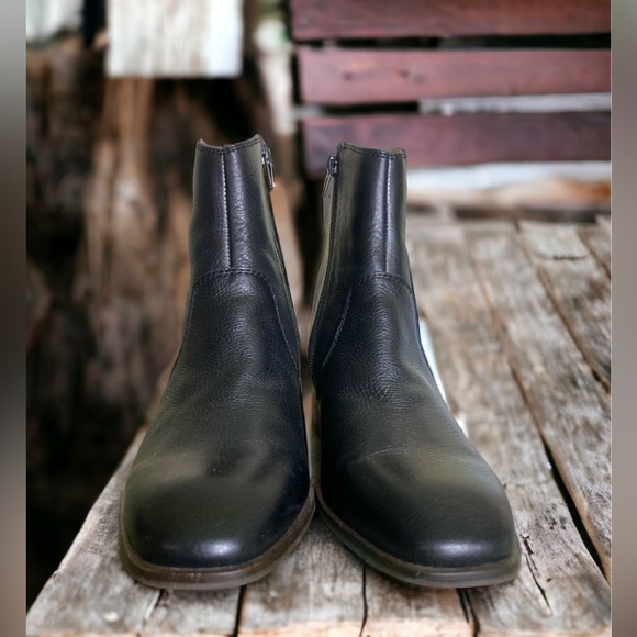 Lucky brand genuine leather ankle boot size 8 - Picture 6 of 6